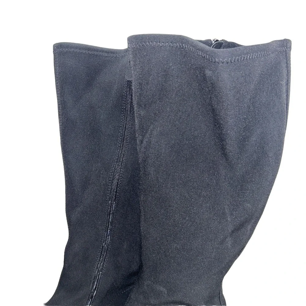 Size 7 Wide Aerosoles Women's Stretchy Micah Knee High‎ Zipper Boots